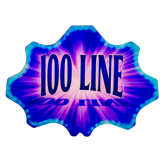 100 Line Slot Retro Acrylic