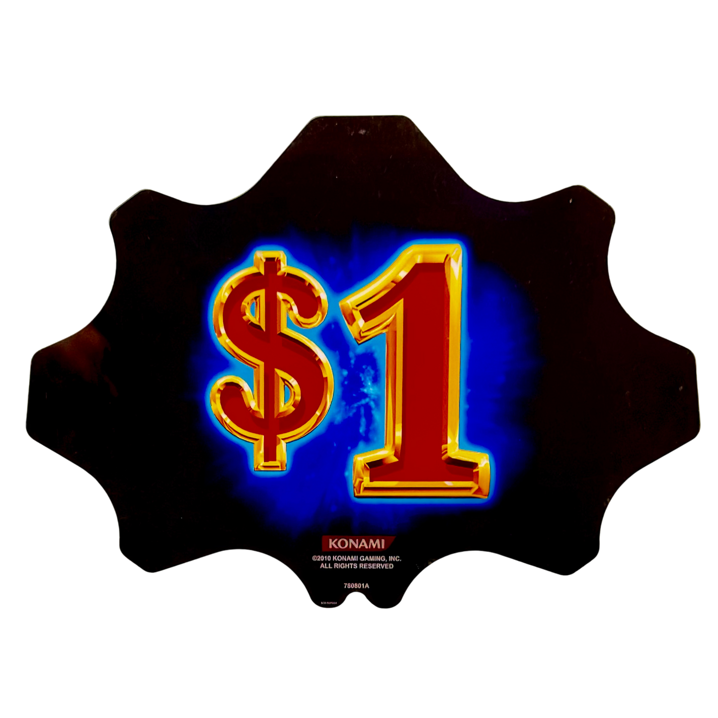 $1 Slot Retro Acrylic