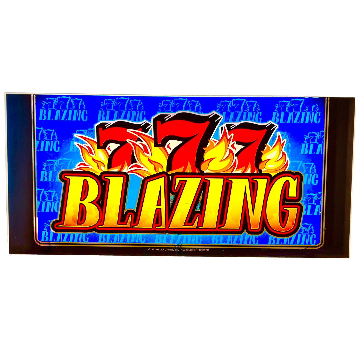 777 Blazing Slot Glass