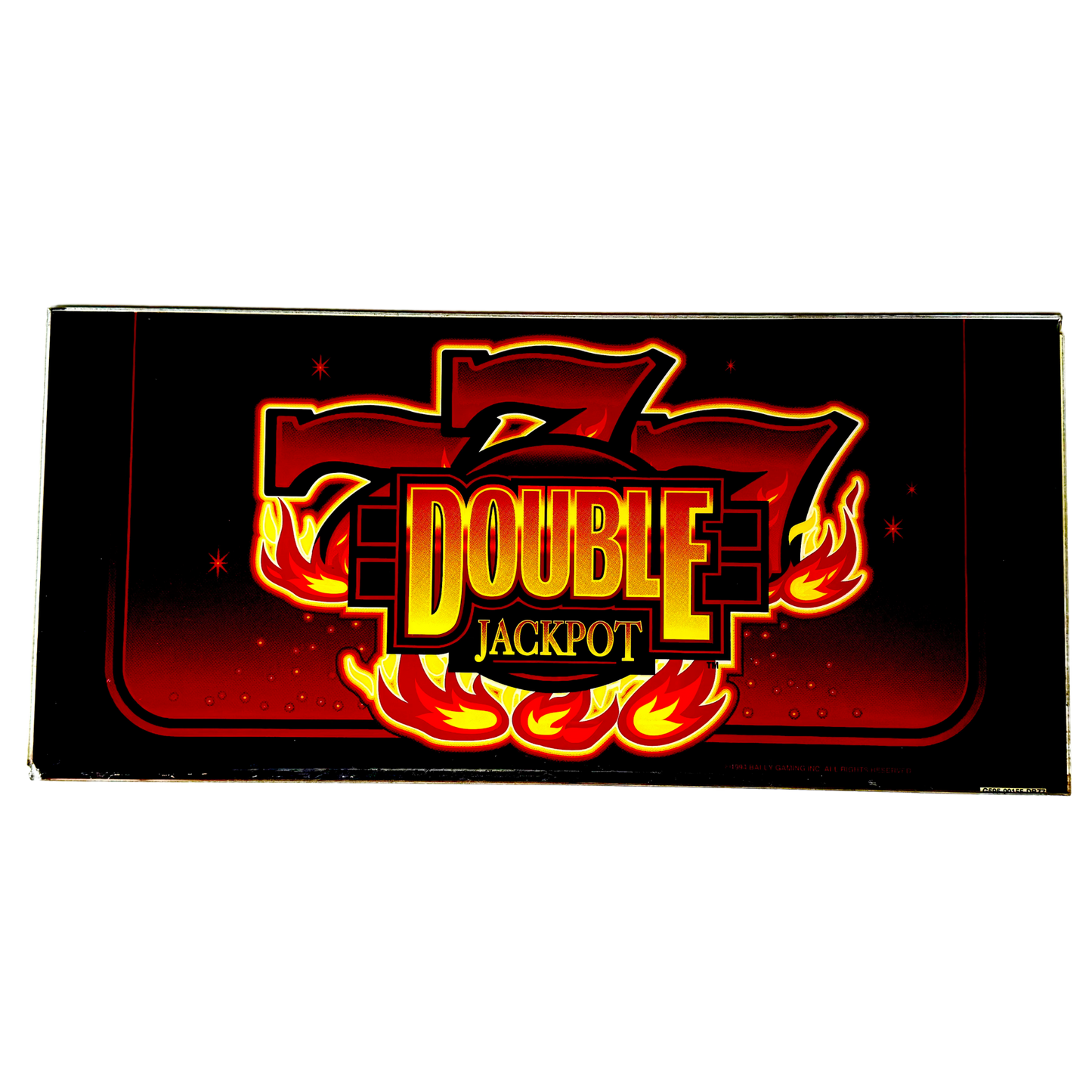777 Double Jackpot Slot Glass