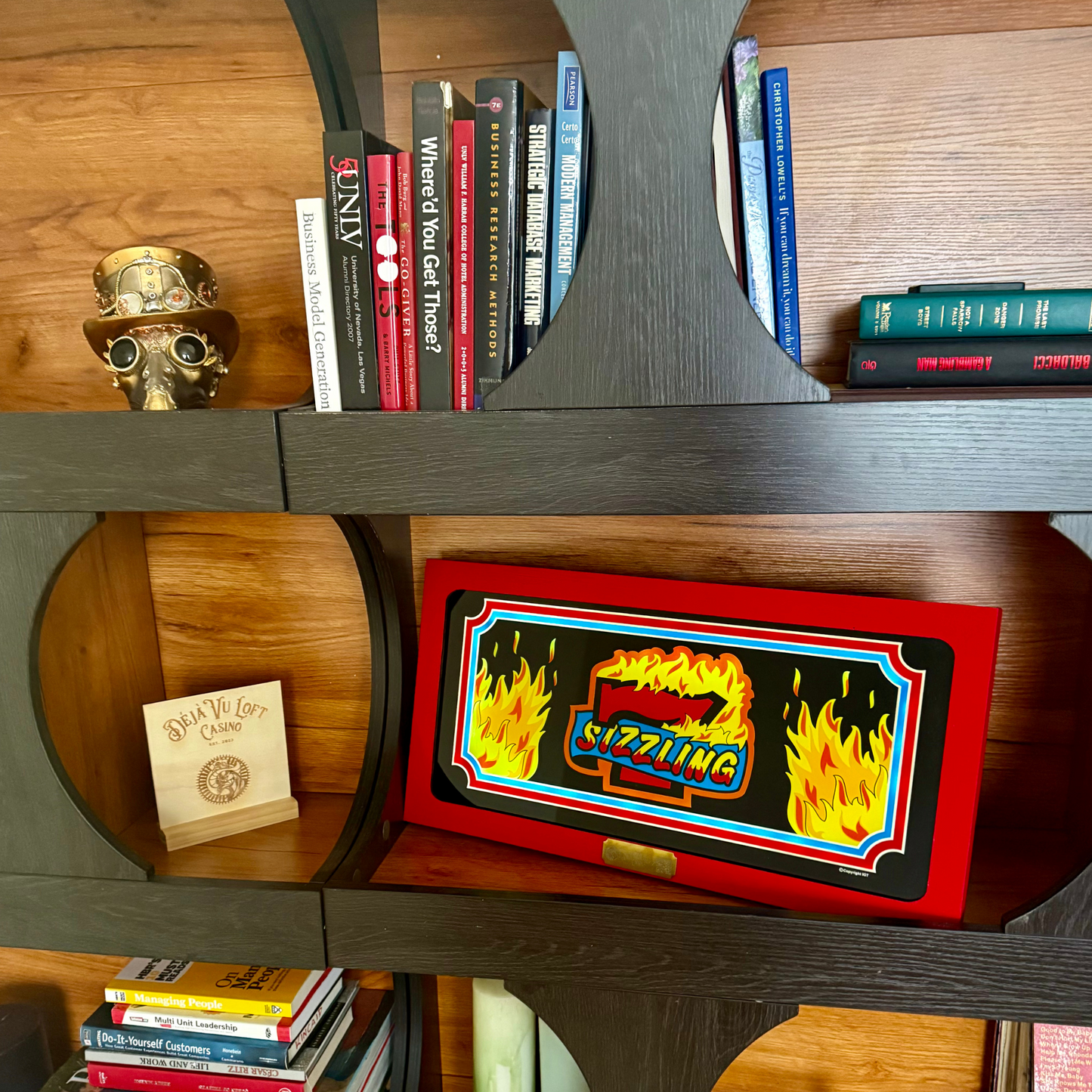 Sizzling 7 Slot Glass