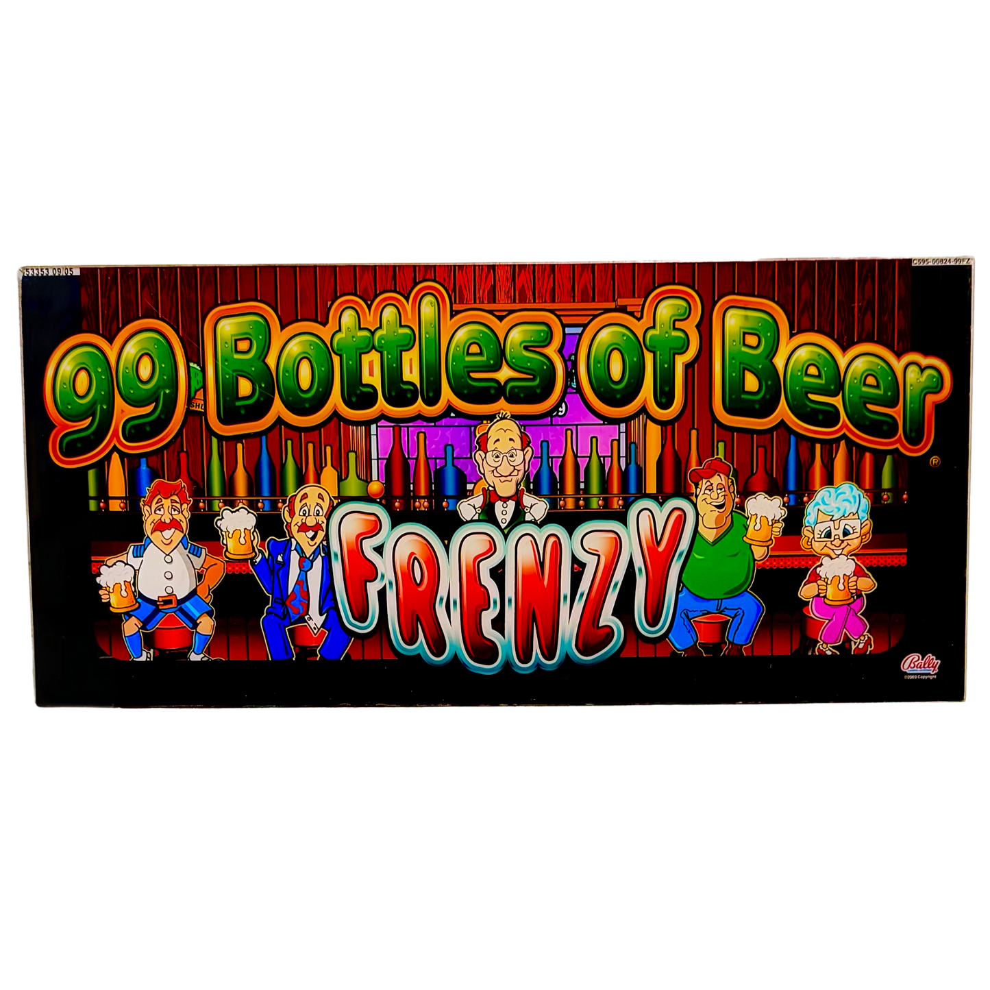 99 Bottles Of Beer Frenzy Slot Glass