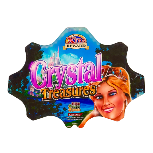 Crystal Treasures Slot Retro Acrylic
