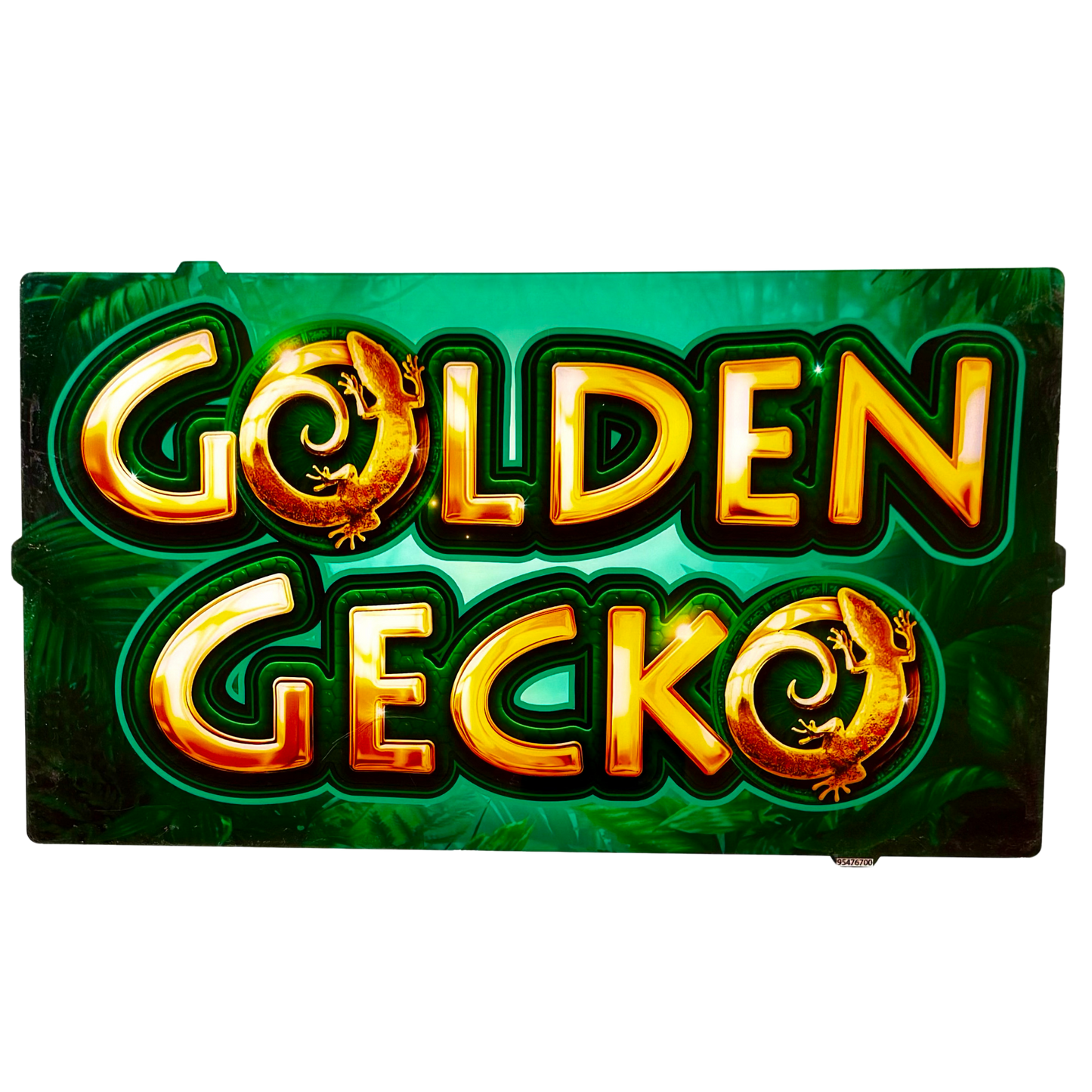 Golden Gecko Slot Retro Acrylic