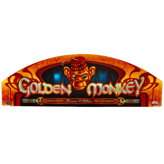 Golden Monkey Slot Glass