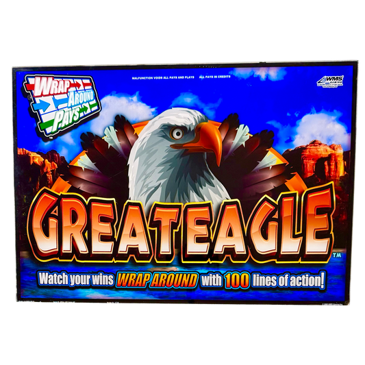 Great Eagle Jumbo Slot Glass