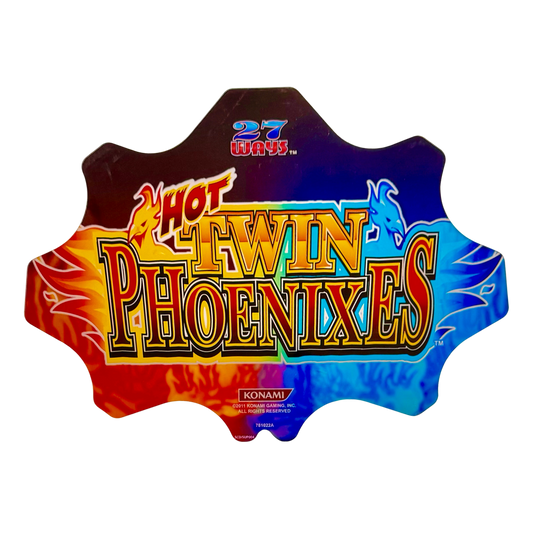 Hot Twin Phoenixes Slot Retro Acrylic