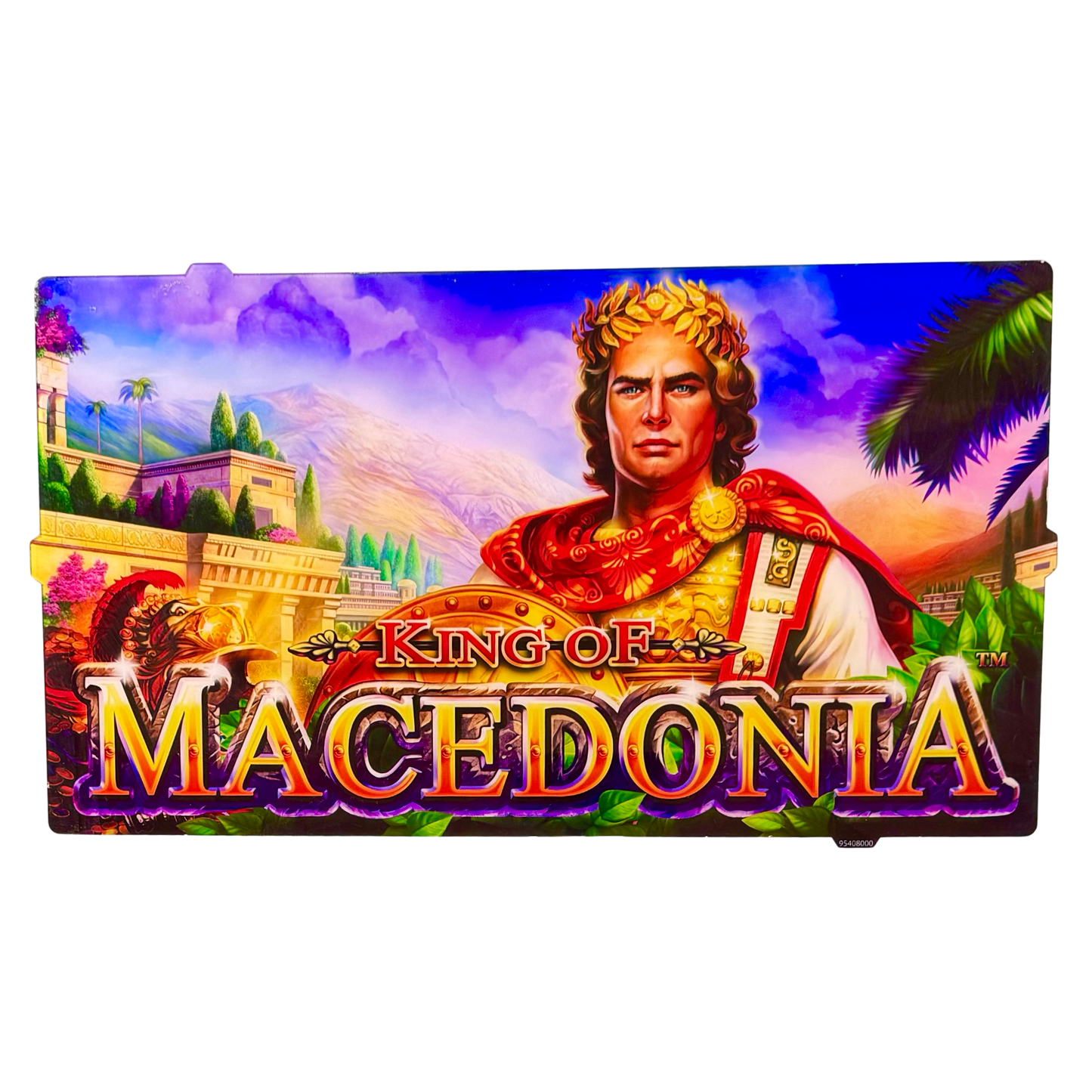 King Of Macedonia Slot Retro Acrylic