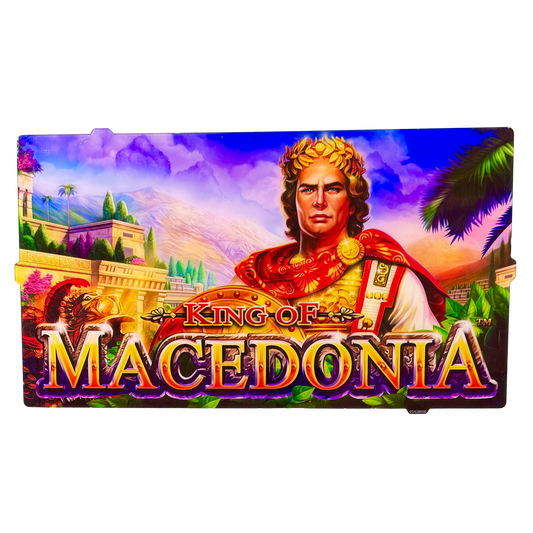 King Of Macedonia Slot Retro Acrylic