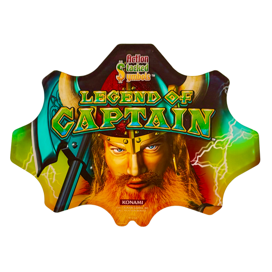Legend Of Captain Slot Retro Acrylic