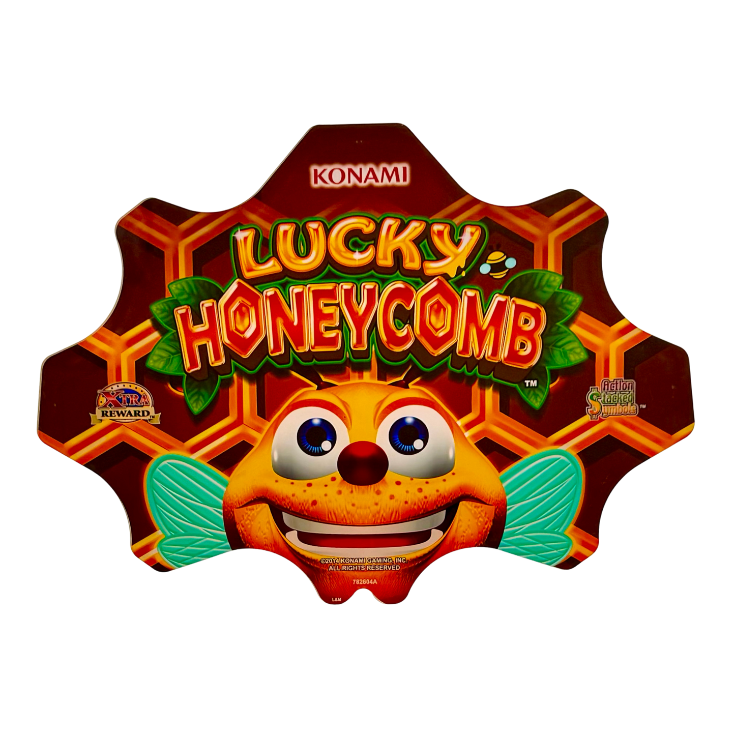 Lucky Honeycomb Slot Retro Acrylic
