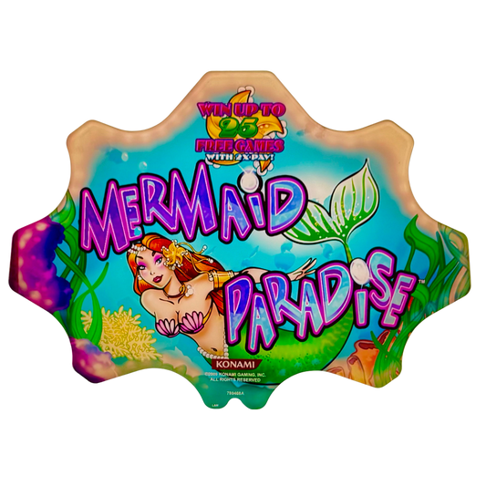 Mermaid Paradise Slot Retro Acrylic
