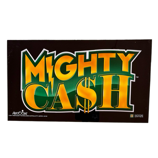 Mighty Cash Slot Retro Acrylic