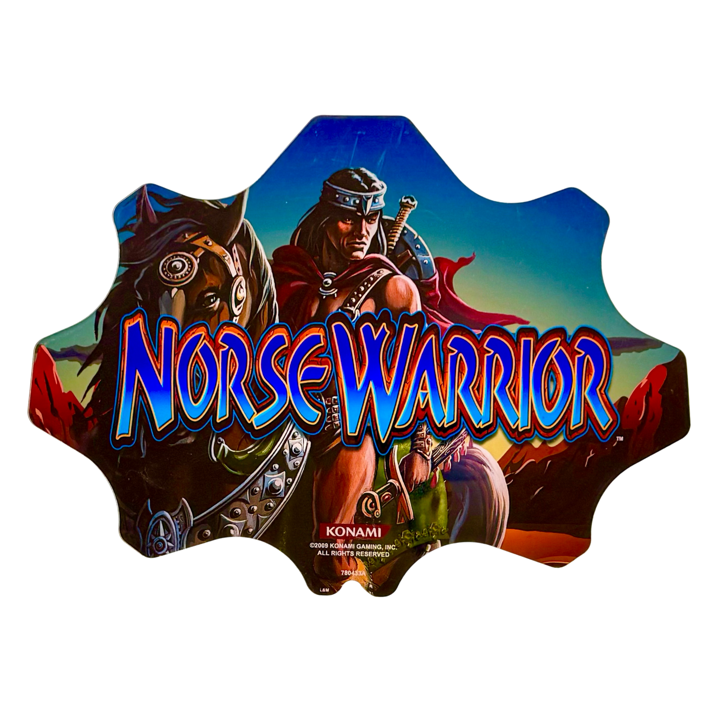 Norse Warrior Slot Retro Acrylic