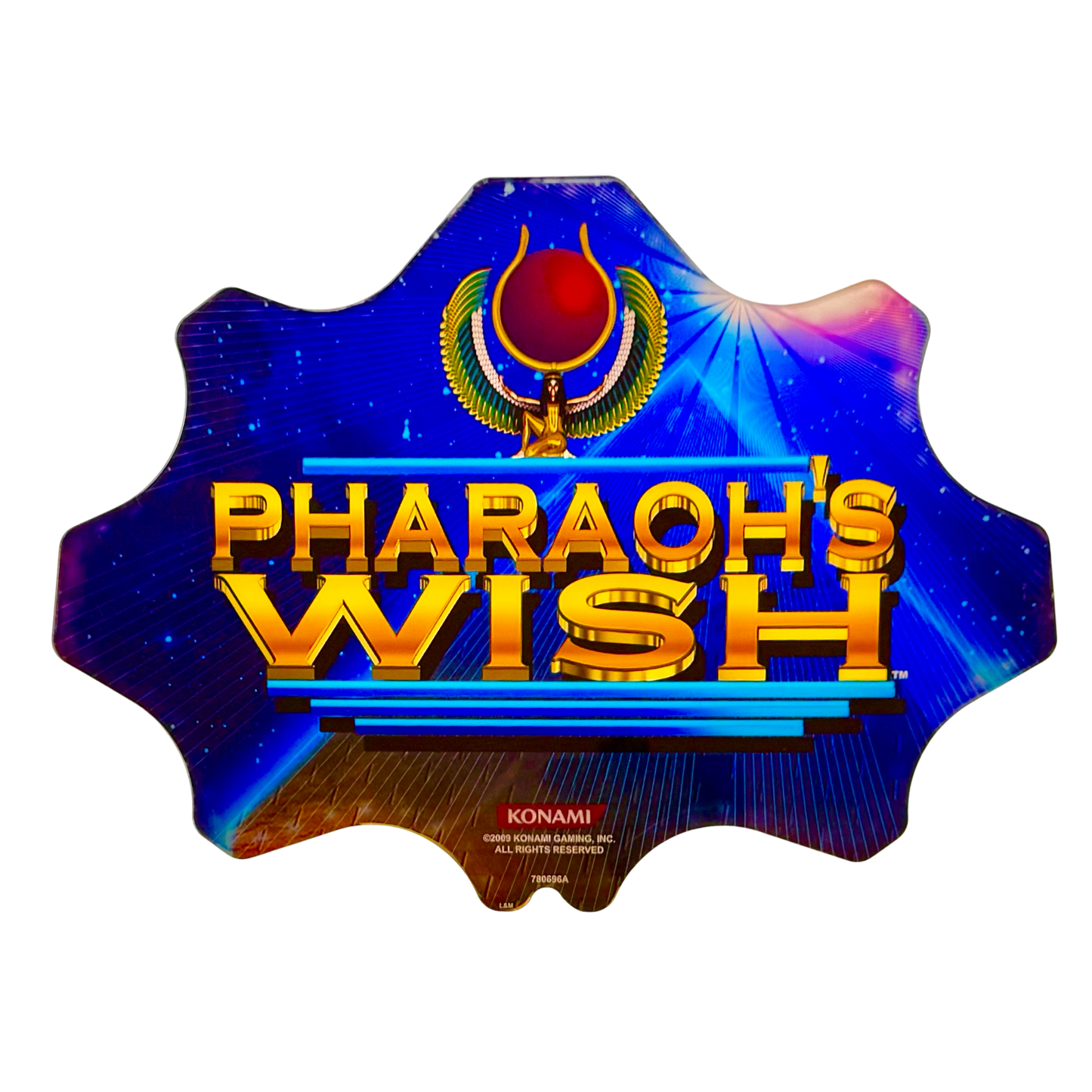 Pharaoh's Wish Slot Retro Acrylic