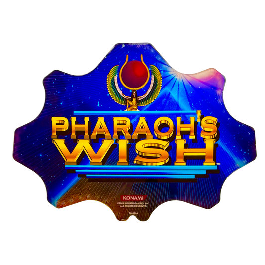 Pharaoh's Wish Slot Retro Acrylic