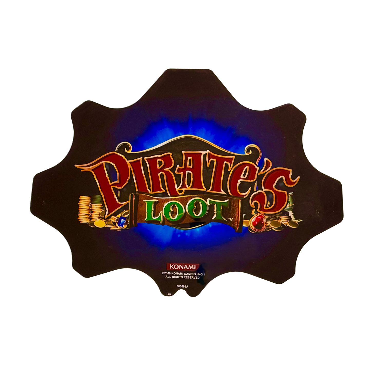 Pirate's Loot Slot Retro Acrylic