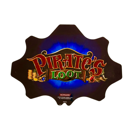 Pirate's Loot Slot Retro Acrylic