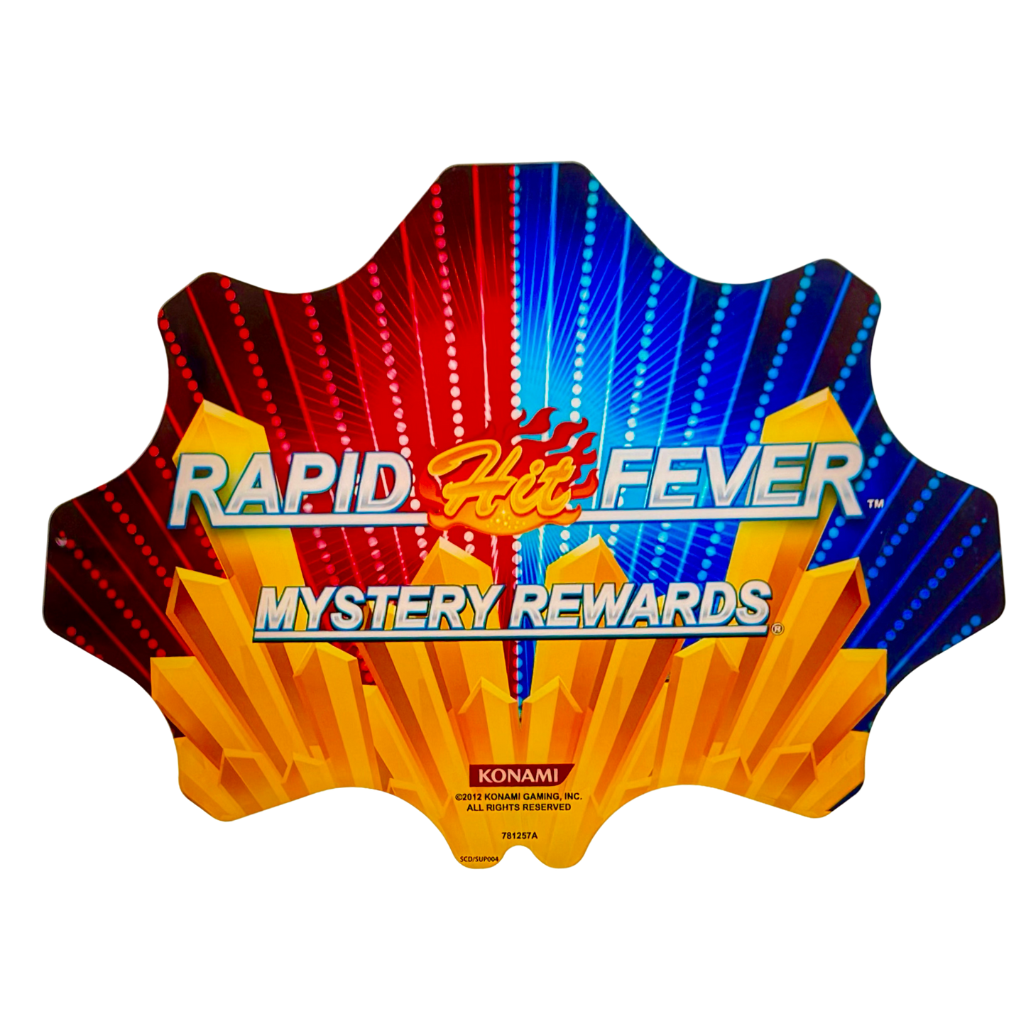 Rapid Hit Fever Slot Retro Acrylic
