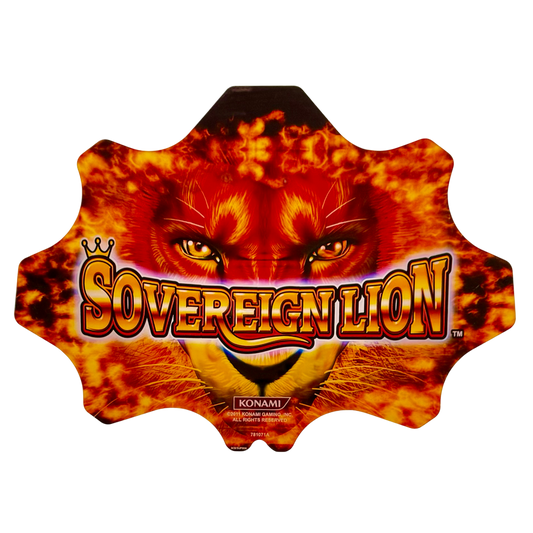 Sovereign Lion Slot Retro Acrylic