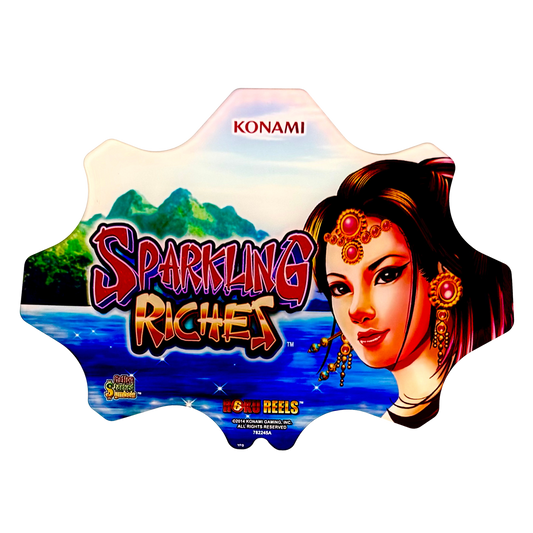 Sparkling Riches Slot Retro Acrylic