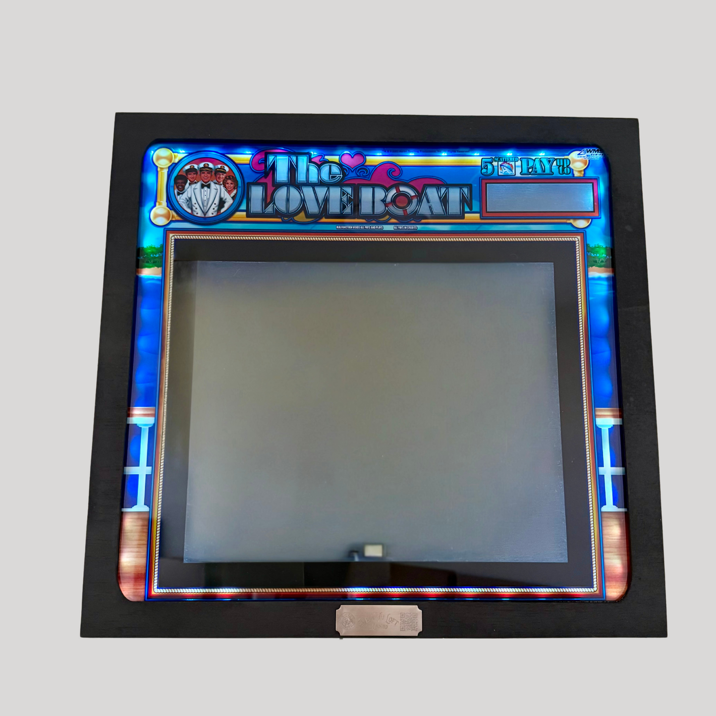 The Love Boat Jumbo Slot Glass