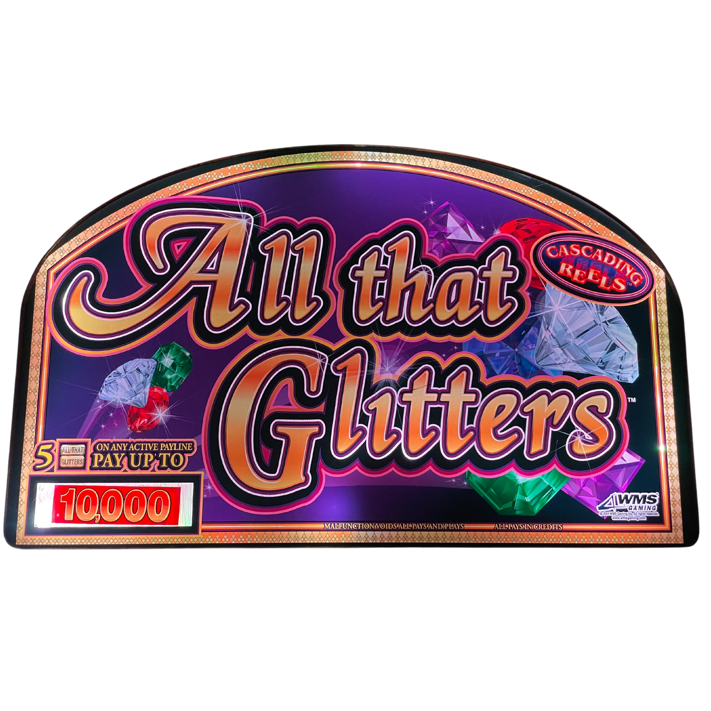 All That Glitters Slot Glass