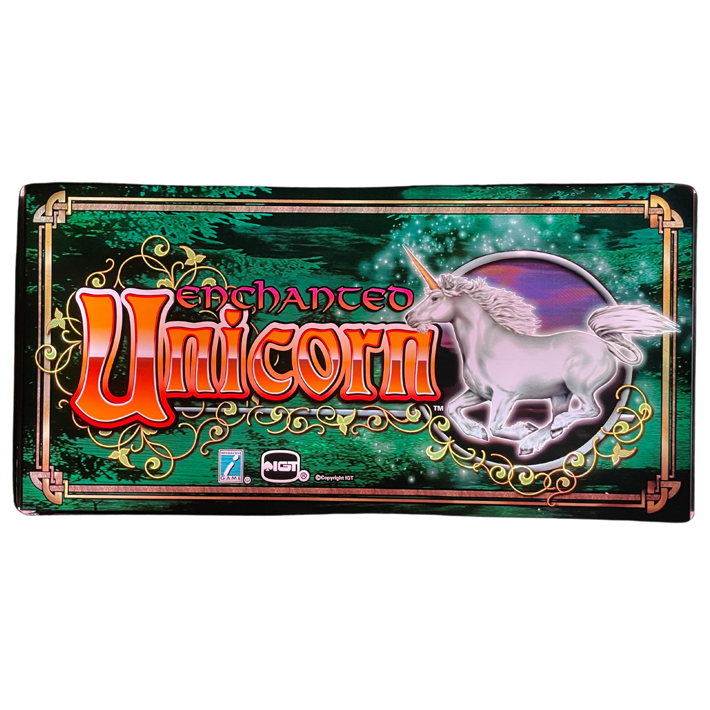 Enchanted Unicorn Slot Glass