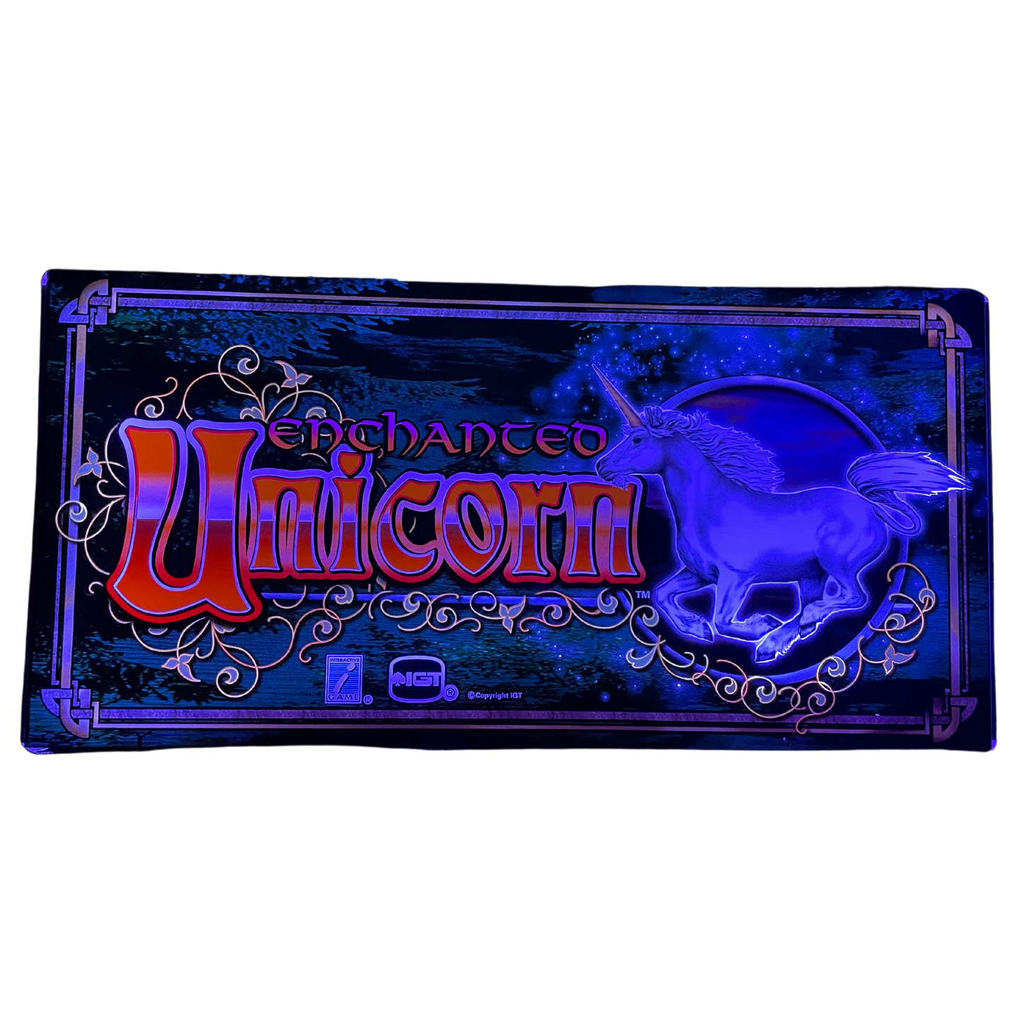 Enchanted Unicorn Slot Glass