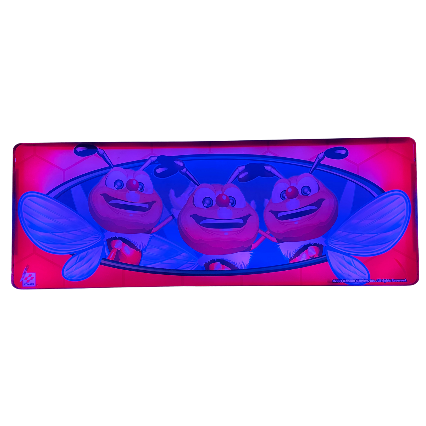 3 Wild Bees Slot Glass