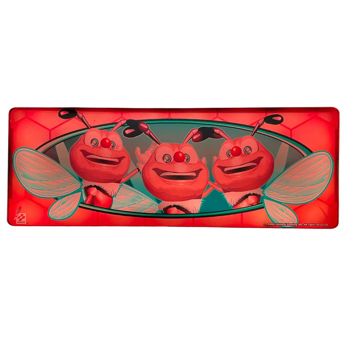 3 Wild Bees Slot Glass