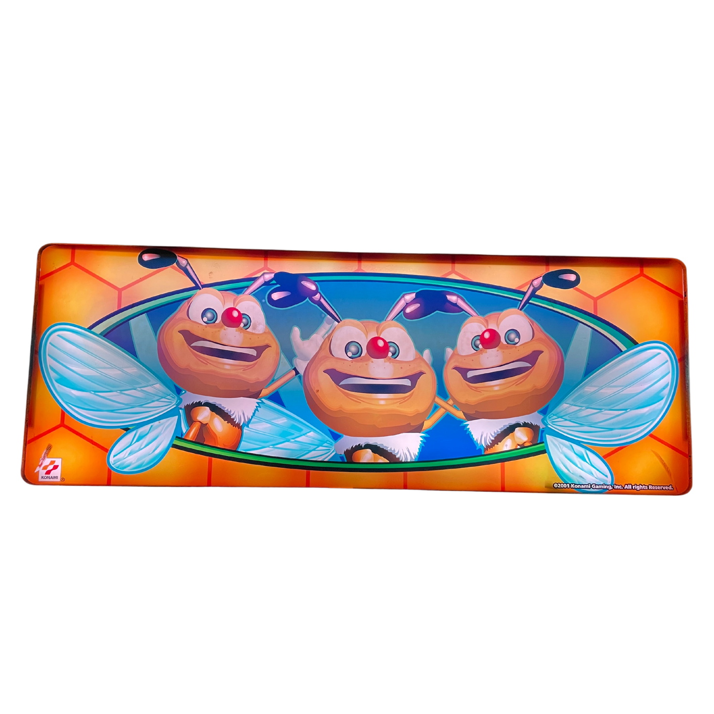 3 Wild Bees Slot Glass