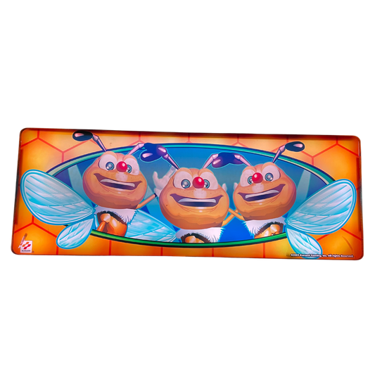 3 Wild Bees Slot Glass