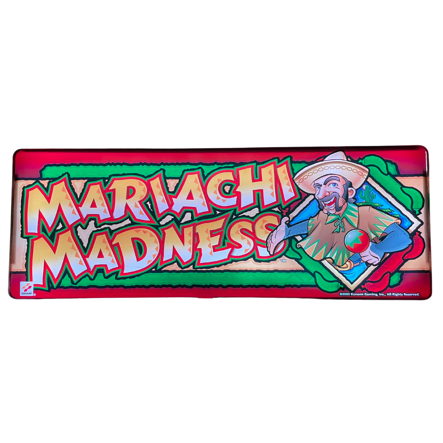 Mariachi Madness Slot Glass