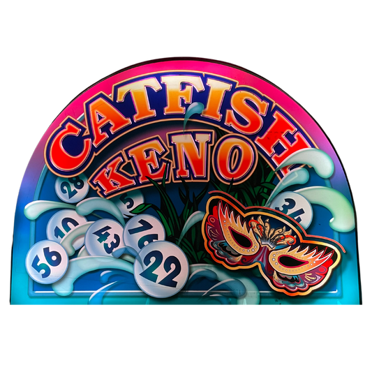 Catfish Keno Jumbo Slot Glass