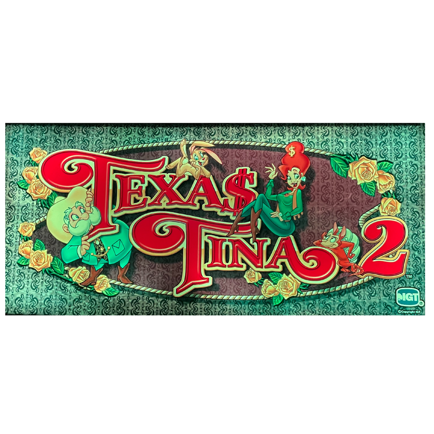 Texas Tina 2 Slot Glass