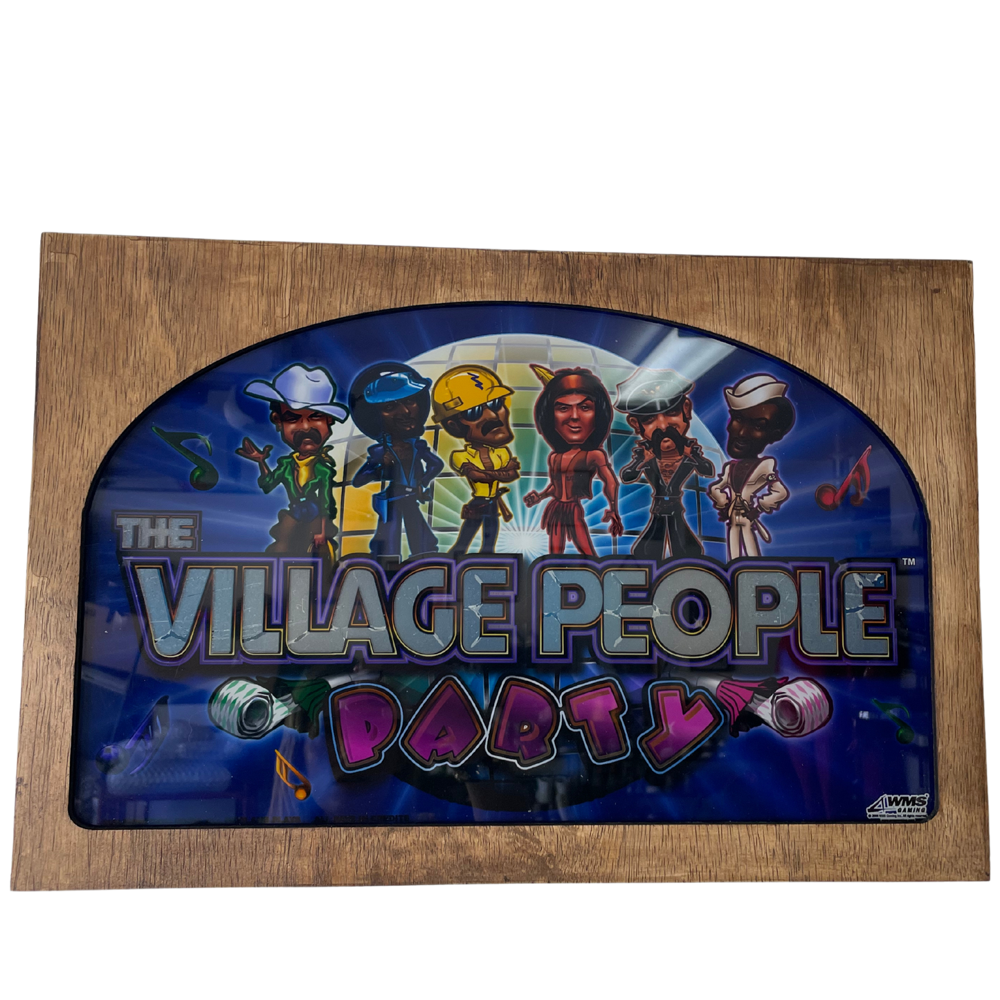 Village People Slot Glass