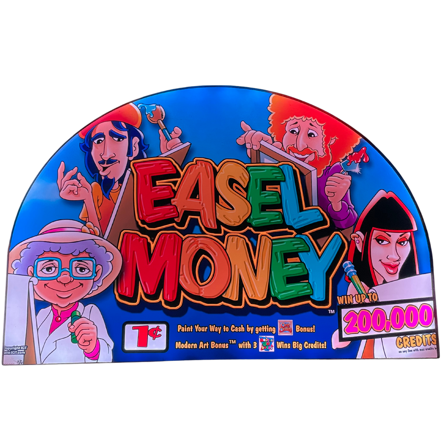 Easel Money Slot Glass
