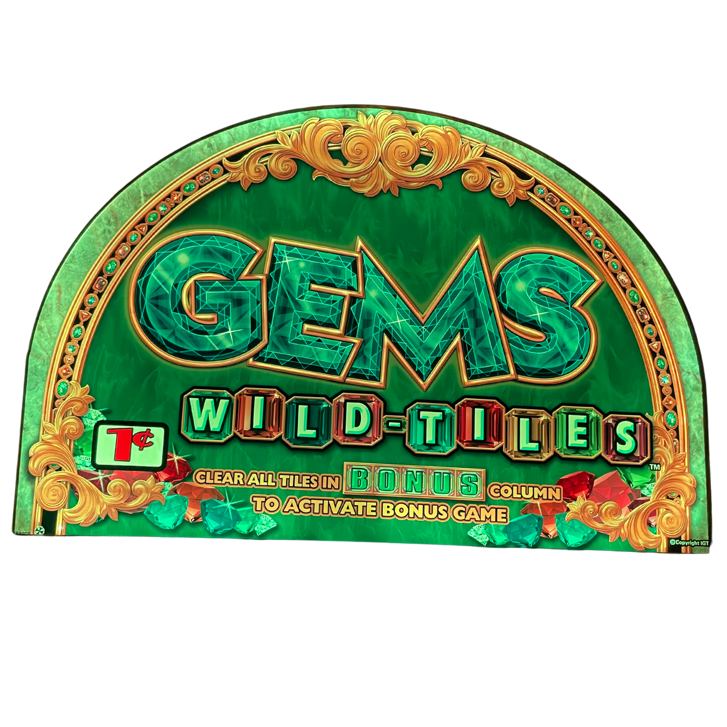 Gems Slot Glass