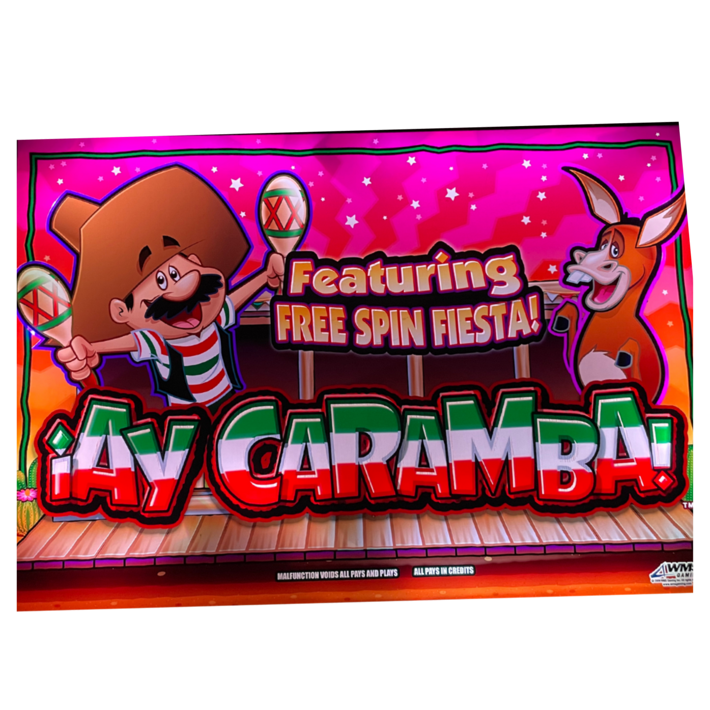 ¡Ay Caramba! Jumbo Slot Glass