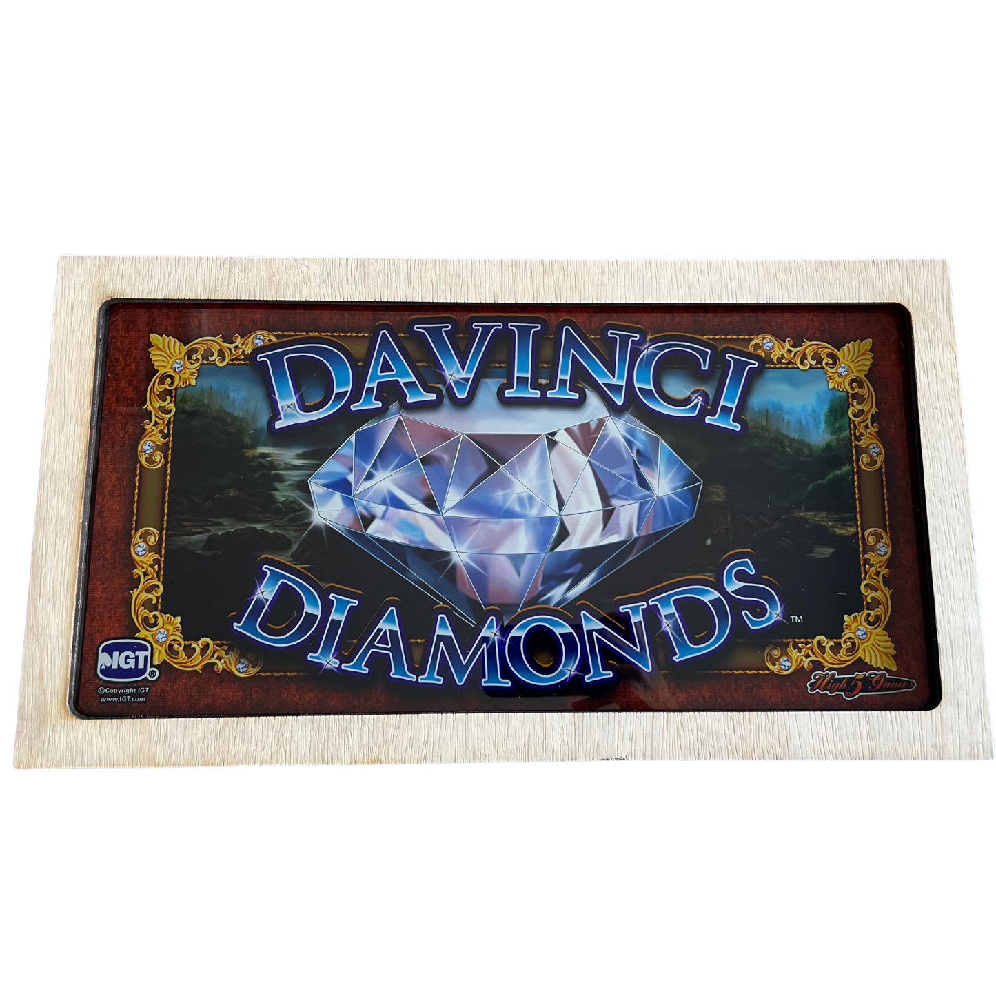 DaVinci Diamonds Slot Glass