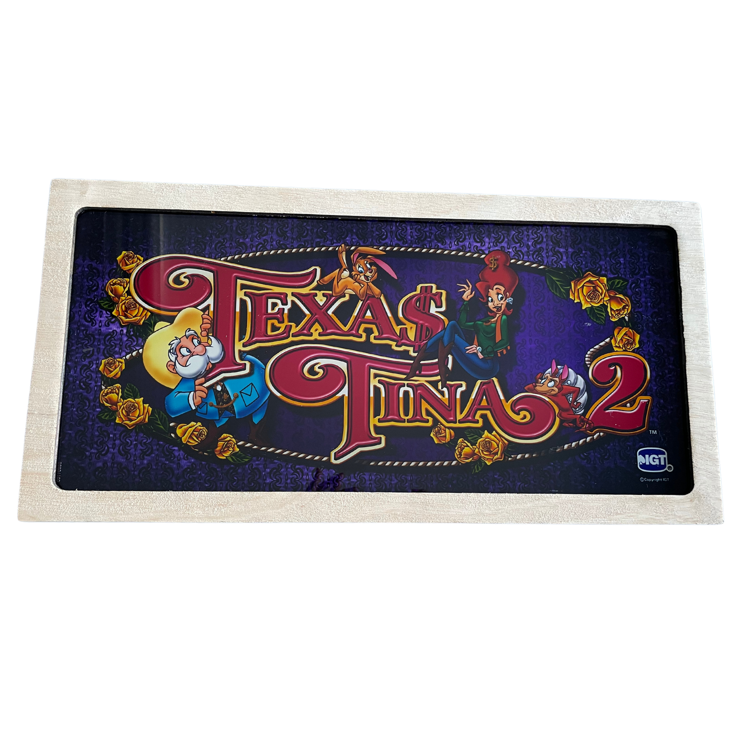 Texas Tina 2 Slot Glass