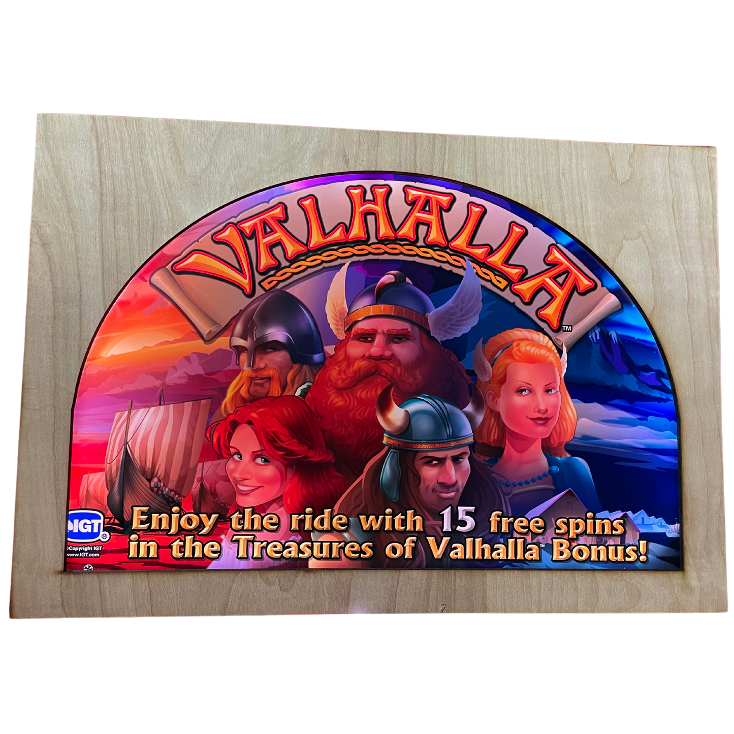 Valhalla Slot Glass