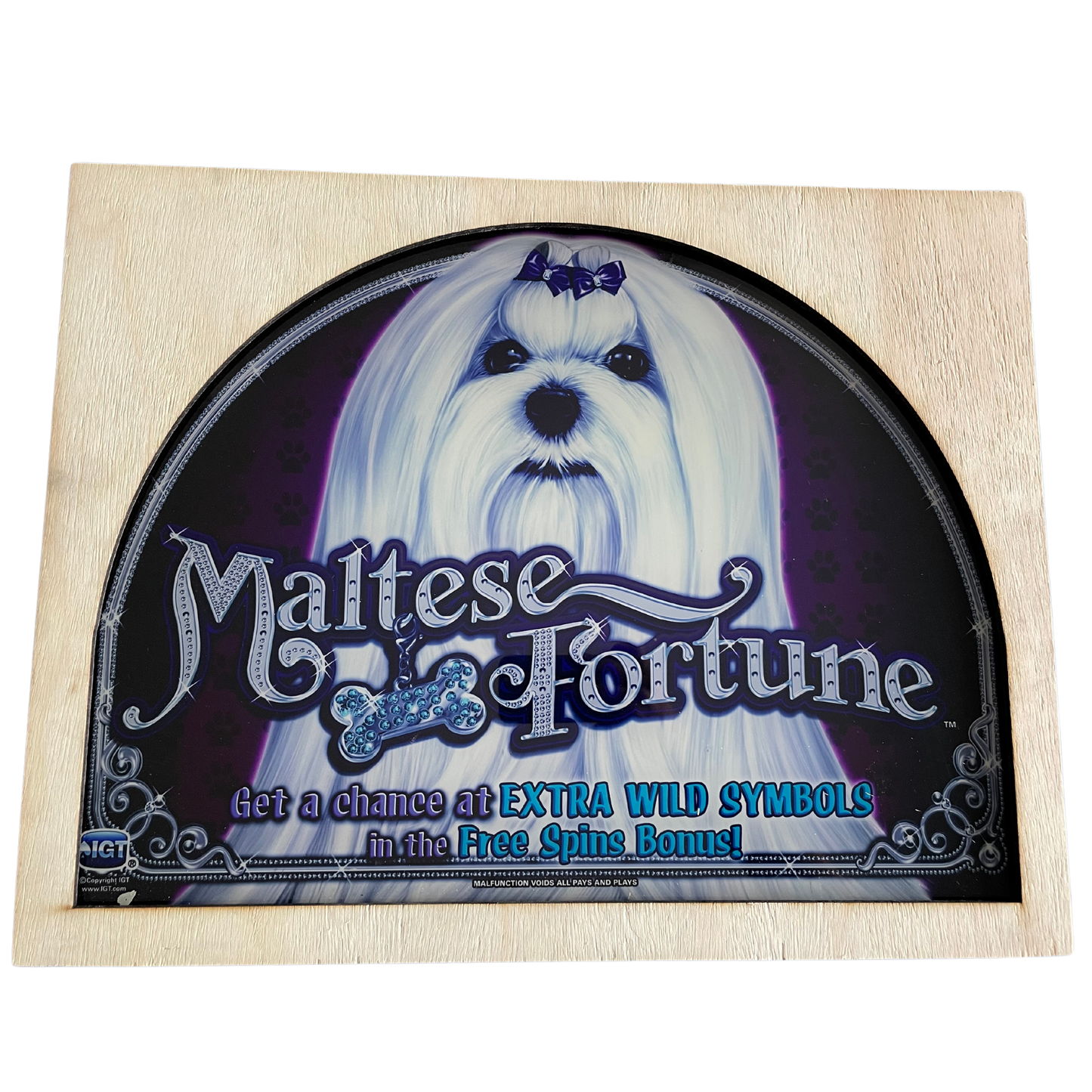 Maltese Fortune Jumbo Slot Glass
