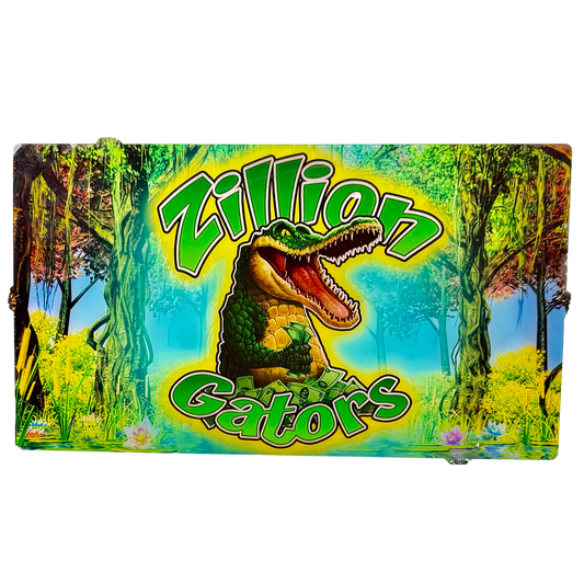 Zillion Gators Slot Retro Acrylic