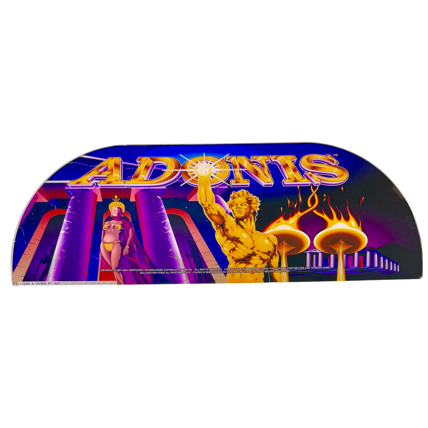 Adonis Slot Retro Acrylic