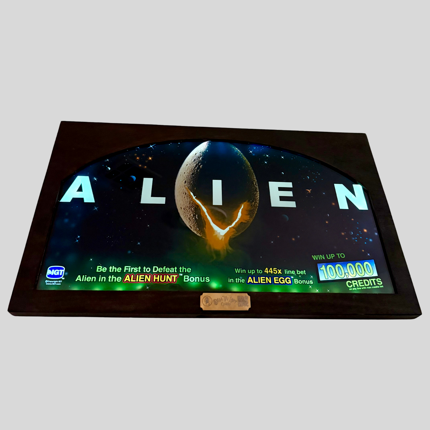 Alien Egg Slot Glass