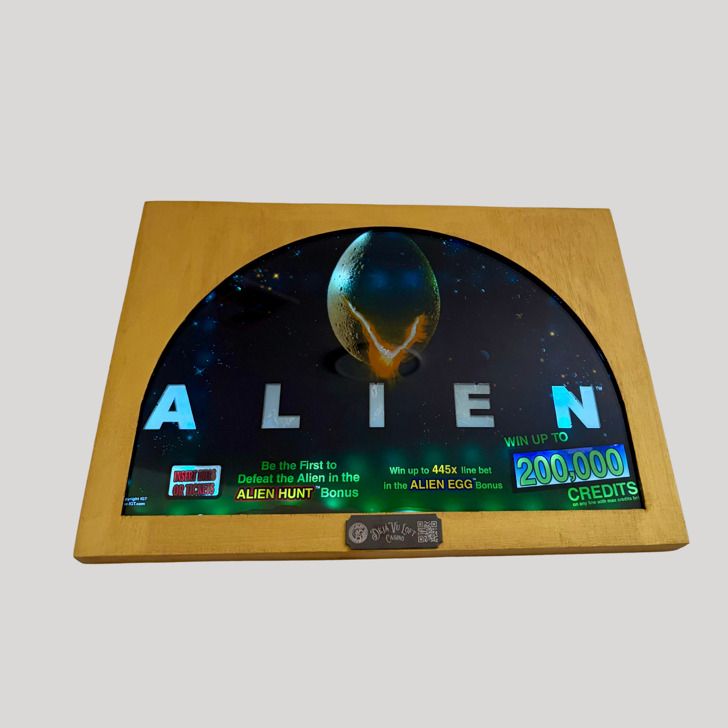 Alien Egg Slot Glass