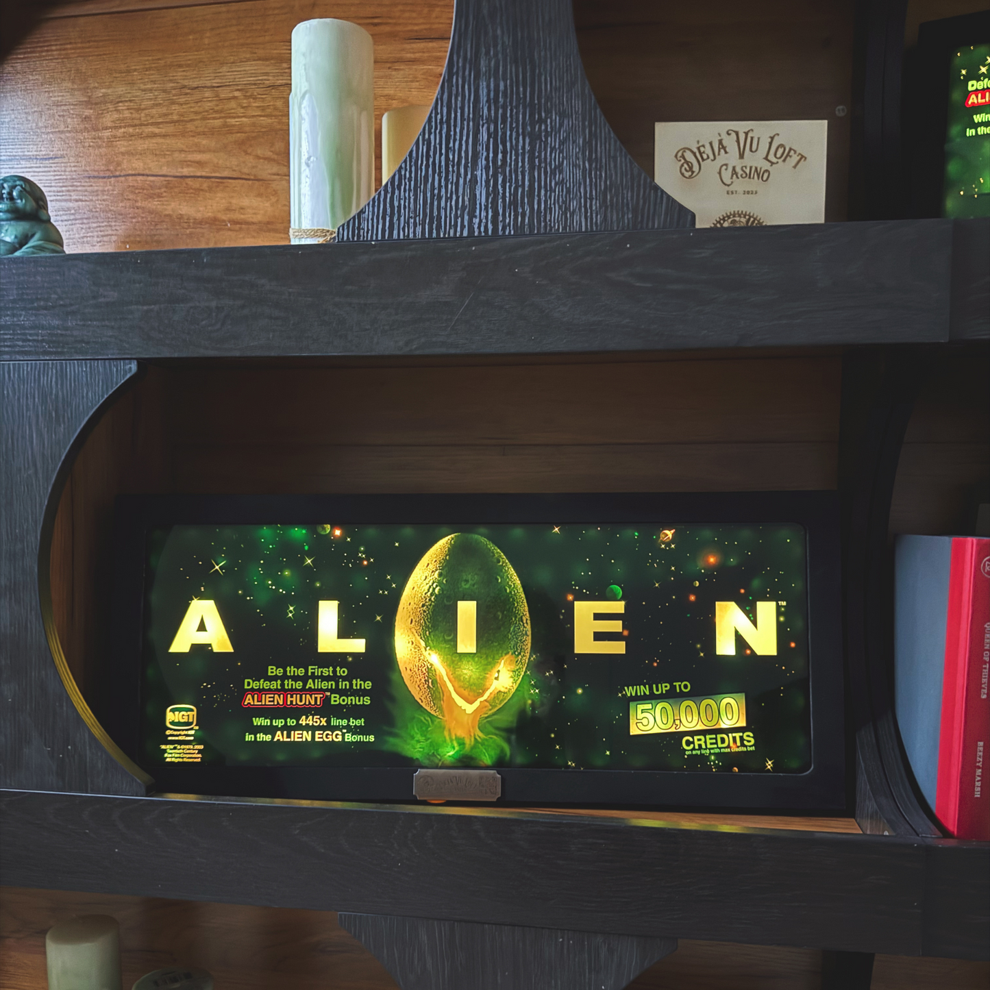 Alien Egg Slot Glass