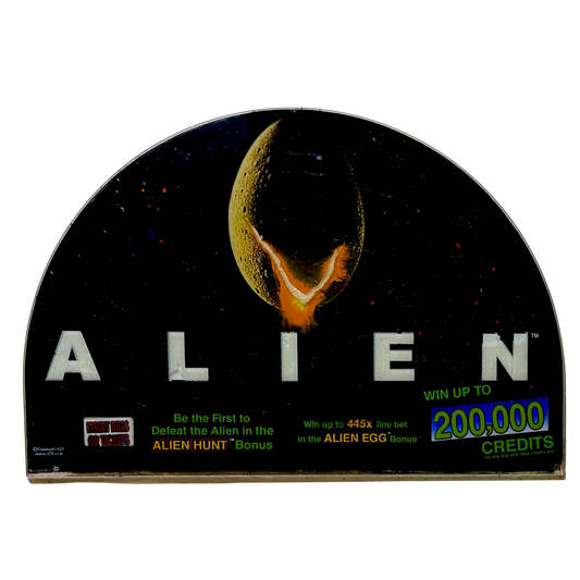 Alien Egg Slot Glass